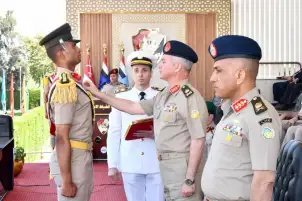 القوات المسلحة تحتفل بتخريج الدفعة 167 من كلية الضباط الاحتياط