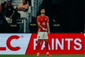الأهلي يكشف موقف وسام أبو علي من مباراة صن داونز