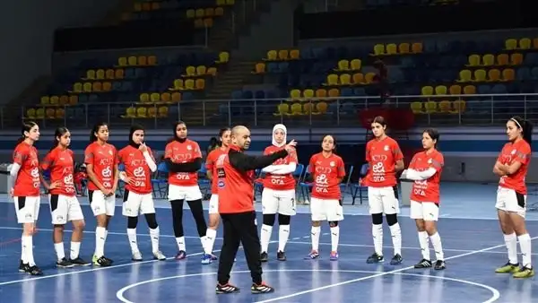 منتخب الصالات النسائية يواصل استعداداته لمواجهة أنجولا في كأس الأمم الأفريقية