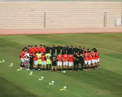 منتخب الشباب ينهي استعداداته لمواجهة جنوب أفريقيا في كأس الأمم