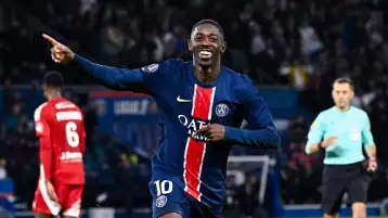 ديمبيلي يقود تشكيل باريس سان جيرمان ضد أرسنال في دوري أبطال أوروبا
