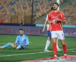 وسام أبو علي يكسر نحسه مع الأهلي ويسجل هدفه الأول في 2025
