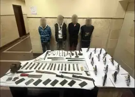 ضبط ورشة لتصنيع وتعديل الأسلحة النارية في البحيرة