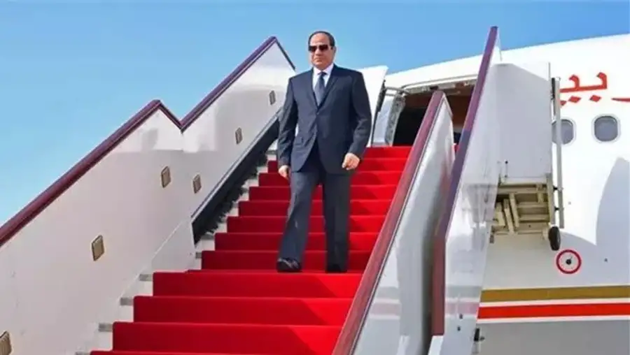 الرئيس السيسي يصل العاصمة اليونانية أثينا
