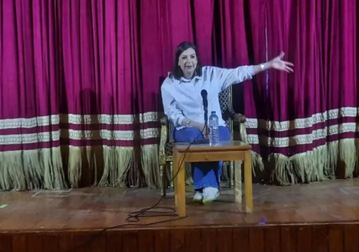الفنانة منال سلامة: أبي كلمة السر في دخولي عالم الفن.. وأبناء الفنانين مظلومون