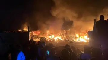 3 شهداء وإصابات جراء قصف الاحتلال خيمة نازحين في خان يونس