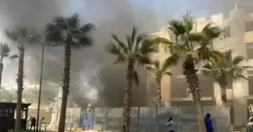السيطرة على حريق نشب بمبنى تحت الإنشاء في أكتوبر