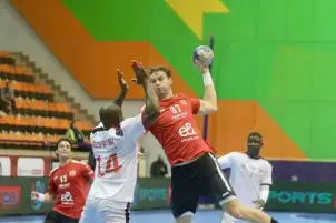 الأهلي يهزم ريد ستار الإيفواري في كأس الكئوس الإفريقية لكرة اليد