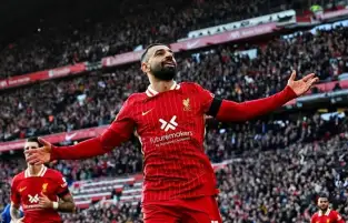محمد صلاح يطارد رقمين تاريخيين أمام برايتون في البريميرليج