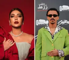 كزبرة يوجه رسالة لأصالة بعد رفضها الغناء معه: استني أغنيتي مع تامر حسني