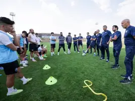 بيراميدز يخوض مرانه الأول في بريتوريا استعدادا لنهائي دوري الأبطال