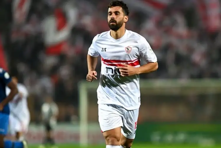 تدريبات تأهيلية للسعيد في مران الزمالك قبل مواجهة بتروجت