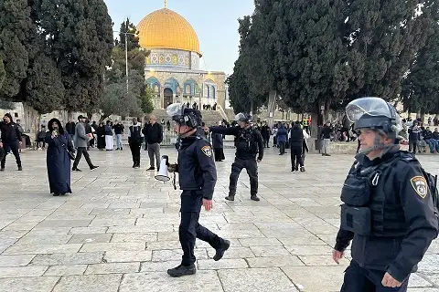 الأوقاف الإسلامية بالقدس: 2092 مستوطنا إسرائيليا اقتحموا الأقصى الاثنين