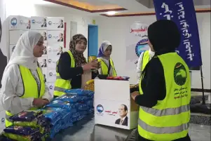 بالفيديو...حزب مستقبل وطن ينظم فعالية أضحى الخير 2025