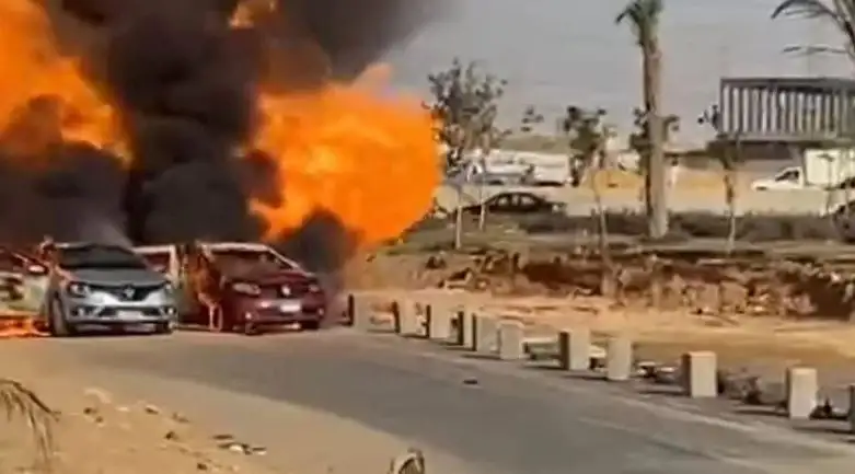الحبس 10 سنوات للمتهمين في واقعة انفجار خط غاز طريق الواحات