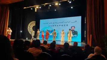فرقة الباليه الصيني يتألق على المسرح الصغير بأوبرا القاهرة وسط تفاعل جماهيري