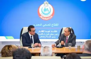 وزير الخارجية يستقبل نائب رئيس مجلس الوزراء وزير الصحة والسكان