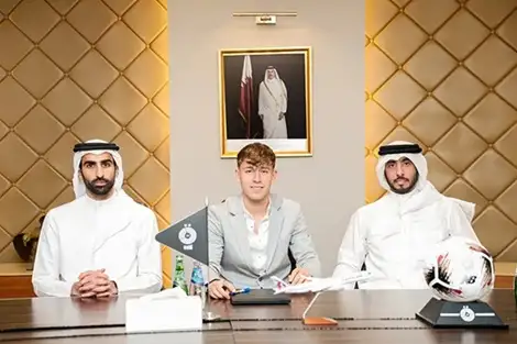 السد القطري يضم لاعب برشلونة