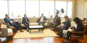 وزير الزراعة يستقبل المستشار الزراعي الهولندي لبحث سبل تعزيز التعاون المشترك