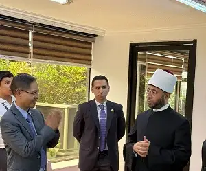 مدير هيئة تنمية المهارات الفلبينية يستقبل وزير الأوقاف لبحث تأهيل طالبات معهد التمريض التابع للأوقاف