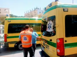 انهيار مطحنة قمح ومنزل مجاور يصيب 7 أشخاص في قرية بهوارة الفيوم