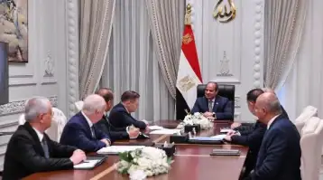 الرئيس السيسي يلتقي مدير الهيئة الدولية للطاقة النووية لبحث تطورات إنشاء المحطة النووية بالضبعة المخصصة للاستخدامات المدنية