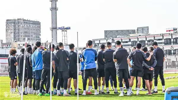 تدريبات تأهيلية للاعبي الزمالك