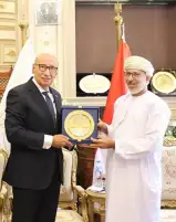 رئيس مجلس القضاء الأعلى يستقبل وفد قضائي من سلطنة عمان لتهنئته بالمنصب الجديد