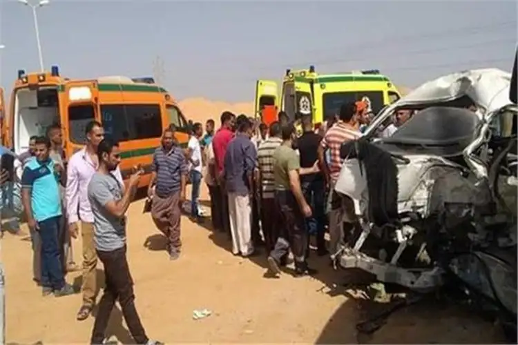 مصرع شخصين إثر حادث تصادم أعلى الطريق الإقليمي في الشرقية