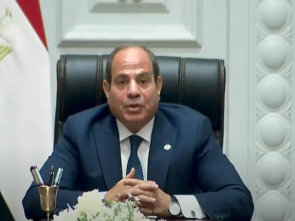 السيسي: هناك كميات ضخمة من المساعدات جاهزة لدخول غزة والعائق الوحيد هو إغلاق المعبر من الجانب الفلسطيني