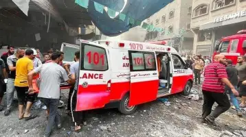 منظمة الصحة العالمية: استهداف إسرائيل مقر الهلال الأحمر في غزة مروع
