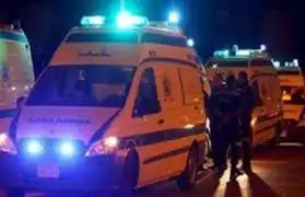 إصابة 10 أشخاص إثر انقلاب سيارة بمنطقة العلاقي في أسوان