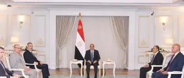 الرئيس السيسي ووزير الخارجية التركي يؤكدان رفض إعادة الاحتلال العسكري لقطاع غزة