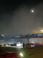 الحماية المدنية تسيطر على حريق باكيات الباعة في شبرا الخيمة.. وإصابة شخصين