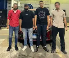 ضبط المتهمين بالتعدي على شخص وأسرته لخلافات حول أولوية المرور بدمياط
