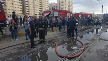 حريق مستشفى راقودة بالإسكندرية.. إخلاء 17 حالة من العناية المركزة دون إصابات