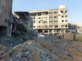 مجمع الشفاء بغزة يعلن بدء إنشاءات جديدة ويوضح مصير رفات الشهداء