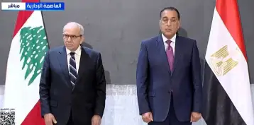 رئيس الوزراء: توقيع 15 مذكرة تفاهم واتفاق بين مصر ولبنان