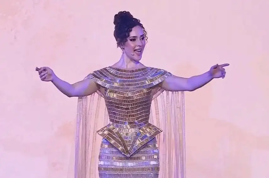 شيرين أحمد طارق تحتفي بمشاركتها في افتتاح المتحف الكبير: فخورة إني مصرية