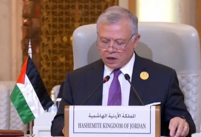 عاهل الأردن يدعو للالتزام باتفاق غزة ودعم أمن سوريا وسيادتها