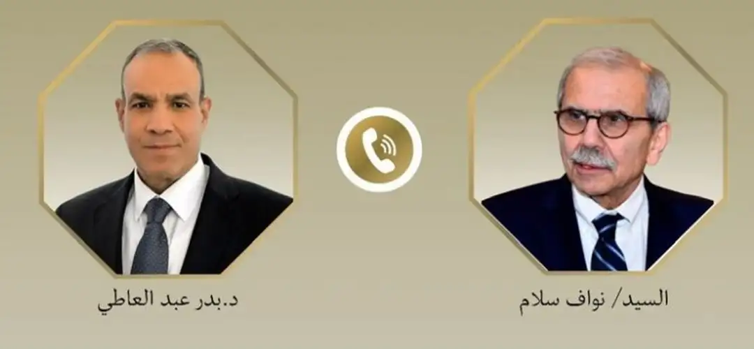 مباحثات مصرية لبنانية تتناول تطورات الأوضاع في الجنوب وجهود خفض التصعيد