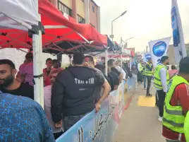 عاجل...إقبال كثيف علي التصويت بالساعة الأولي في الجيزة