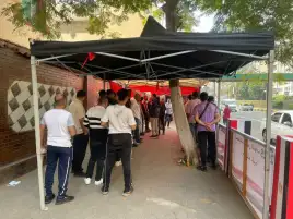 إقبال الناخبين في أمبابه وأوسيم للإدلاء بأصواتهم بانتخابات مجلس النواب