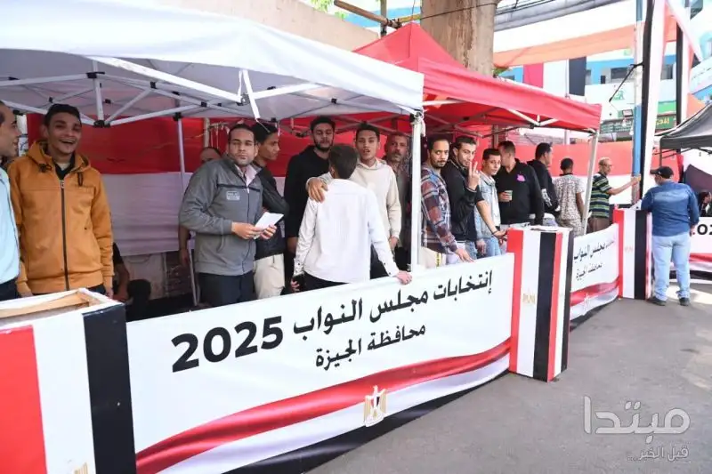 إقبال متزايد من المواطنين على اللجان الانتخابية بأكتوبر