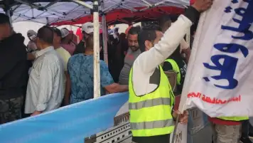 استمرار توافد الناخبين للجنة مدرسة محمد كريم بالبحر الأعظم