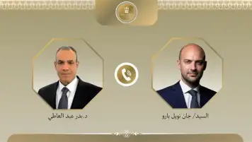 وزير الخارجية يبحث مع نظيره الفرنسي الأوضاع في غزة ولبنان وليبيا