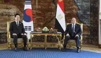 الرئيس السيسي ونظيره الكوري يبحثان سبل تعزيز التعاون