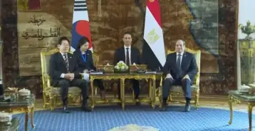 رئيس كوريا الجنوبية: نأمل توسيع التعاون في صناعة الدفاع مع مصر
