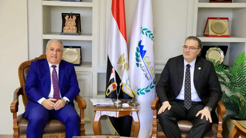 رئيس التنظيم والإدارة يبحث مع رئيس الوطنية للصحافة تعزيز التعاون المشترك