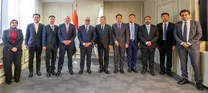 رئيس اقتصادية قناة السويس يبحث تعزيز التعاون مع شركة الهندسة البحرية الصينية «CHEC» في مشروعات الموانئ والبنية التحتية
